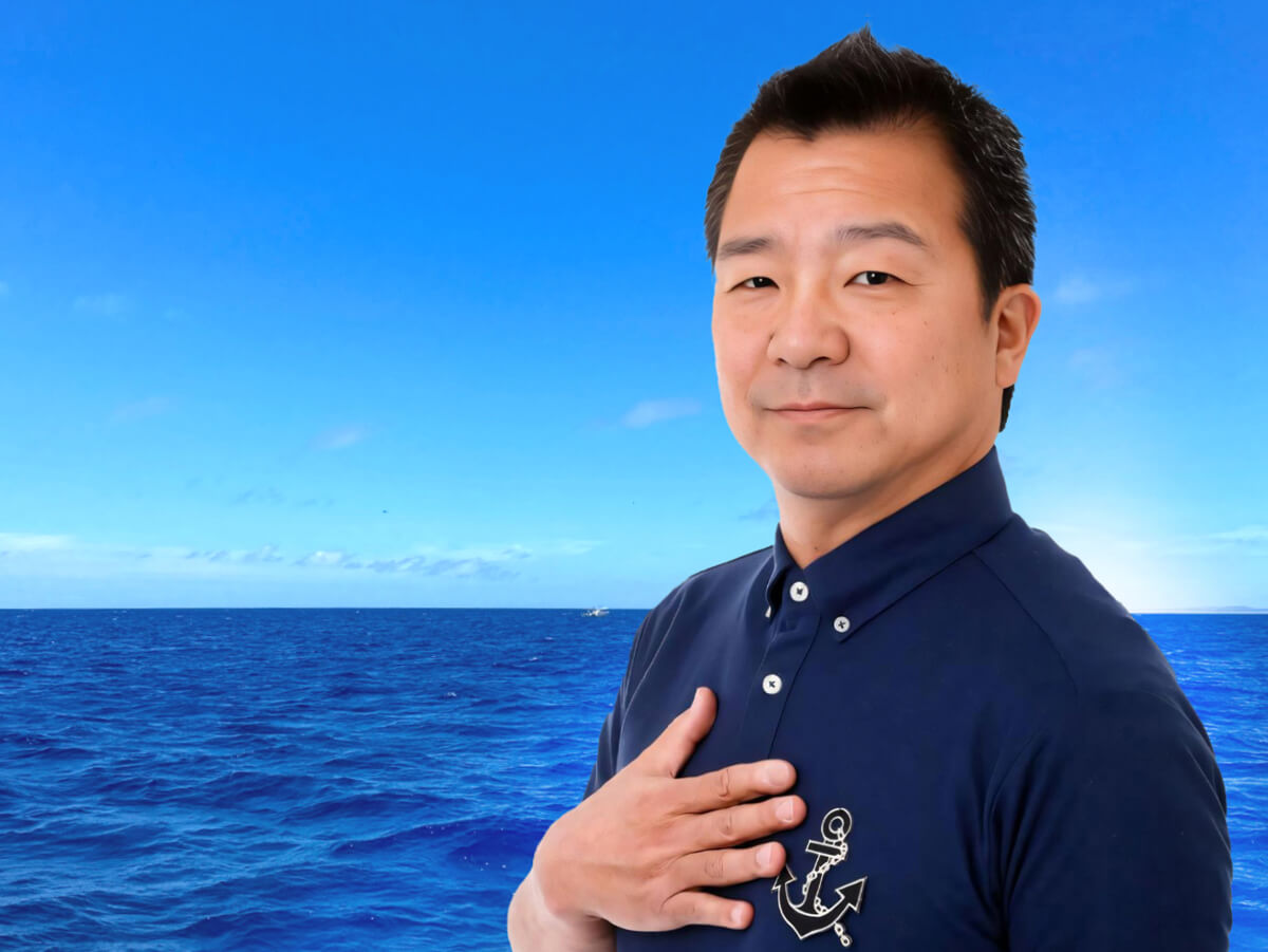 代表・天井と海洋散骨について