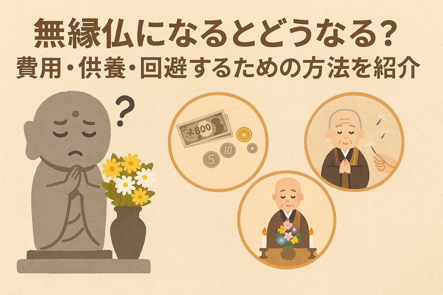 無縁仏になるとどうなる?費用・供養・回避するための方法を紹介