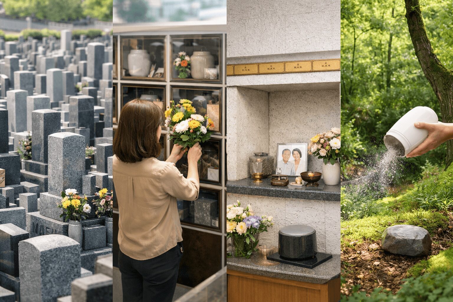 お墓がいっぱいになったときの主な対処法