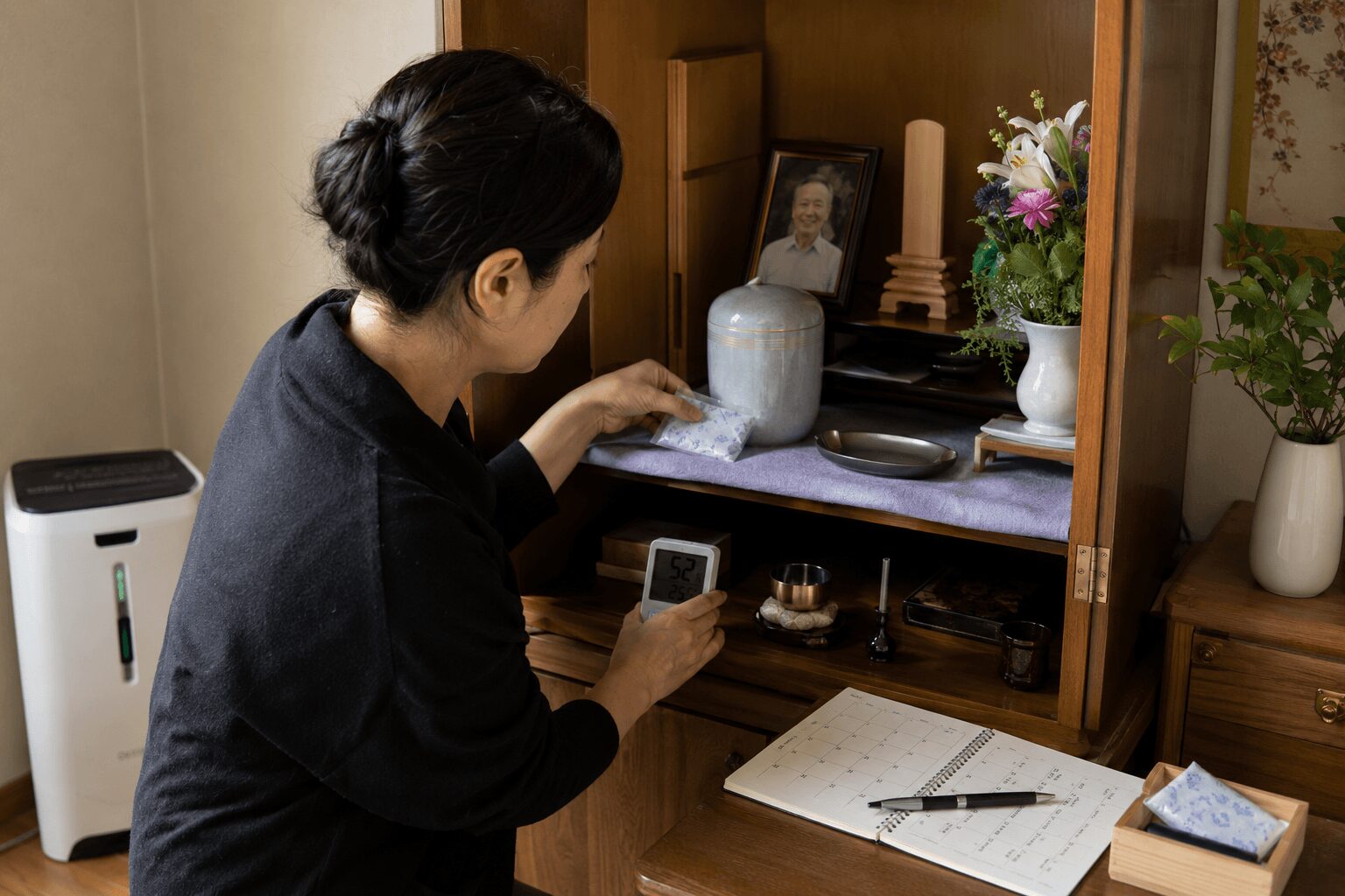 長期間の自宅保管で気を付けたいポイント